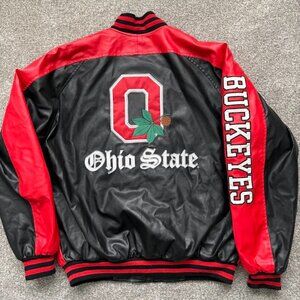 Ohio State Varsity Jacket in Red and Black